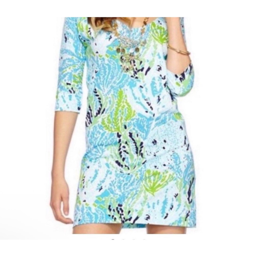Lilly Pulitzer Eliza Dress Let's Cha
Cha Blue - Size XS